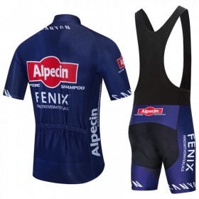 Tenue Maillot + Cuissard à Bretelles 2020 Alpecin-Fenix N001